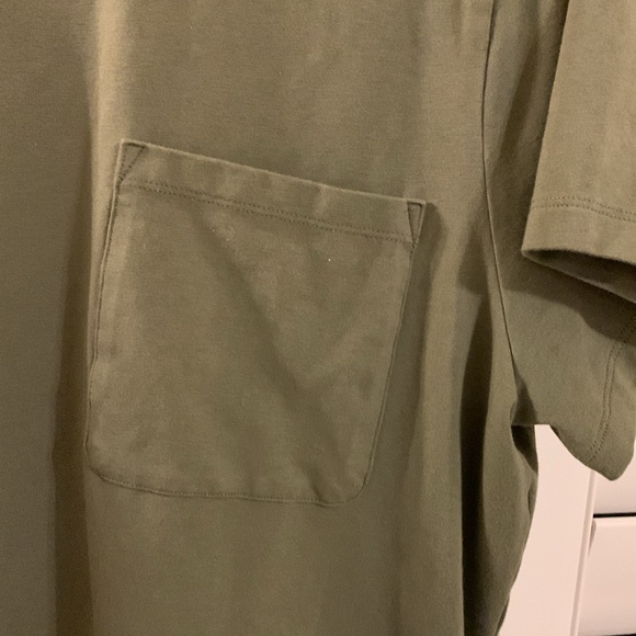 Banana Republic Green T-shirt dress size large w/ pockets - Picture 9 of 17